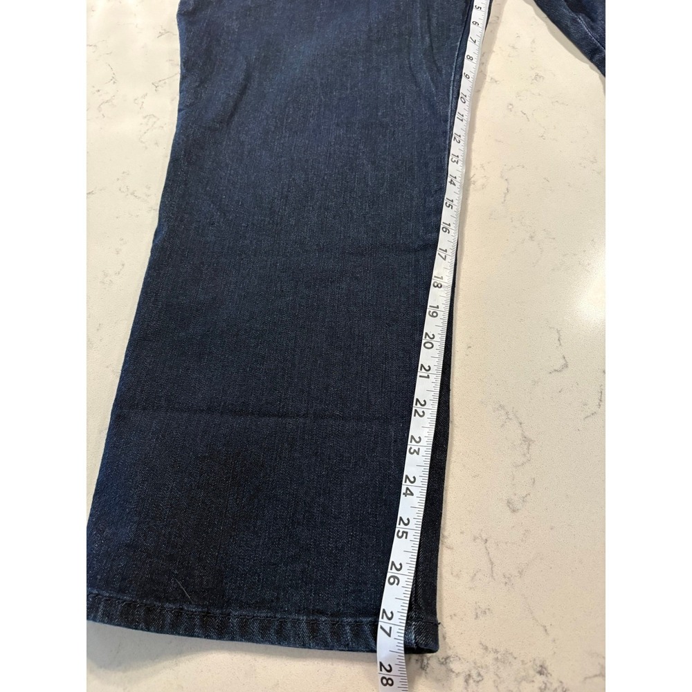 Gloria Vanderbilt Amanda Relaxed Fit Dark Blue Jeans Size 22W Short NWT - Picture 7 of 9